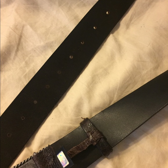 Roberto Cavalli Freedom Distressed Belt - Picture 8 of 10